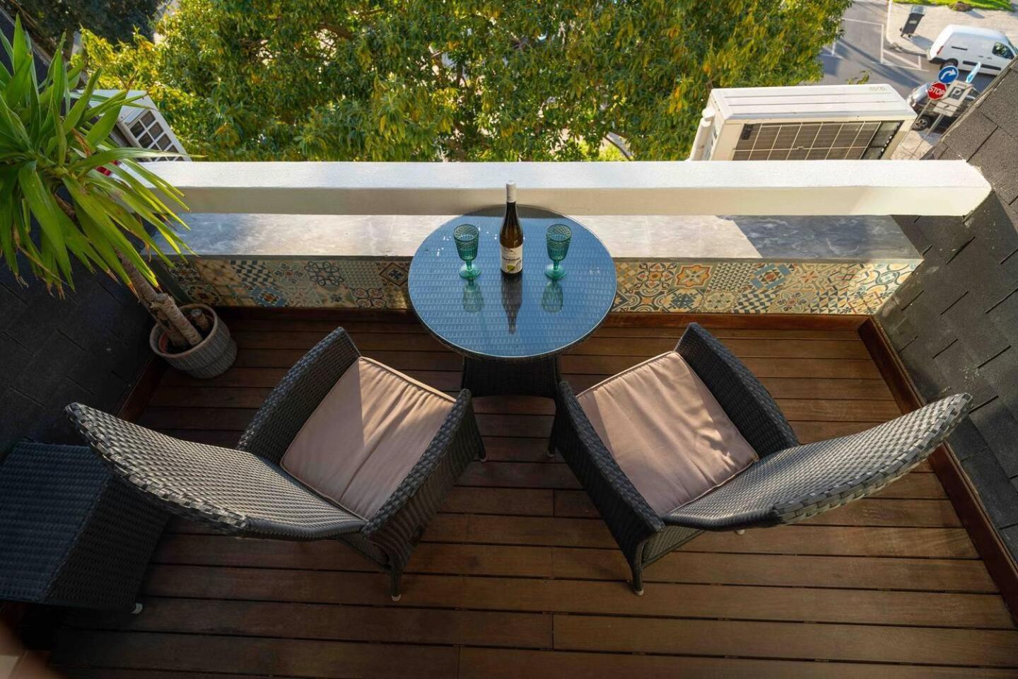 Sea View W Balcony 2 Mins Walk To Beach & Casino Estoril Buitenkant foto