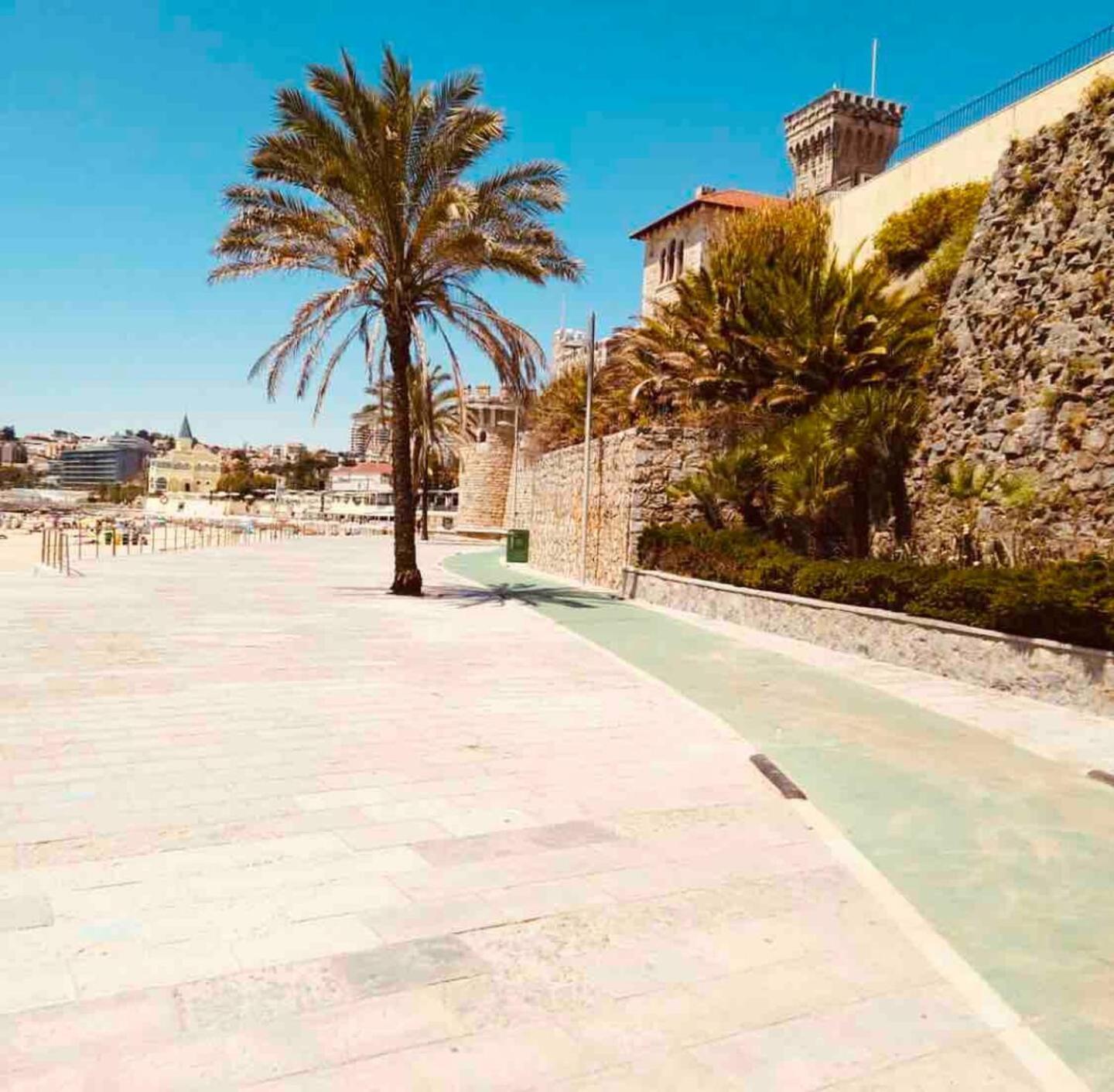 Sea View W Balcony 2 Mins Walk To Beach & Casino Estoril Buitenkant foto