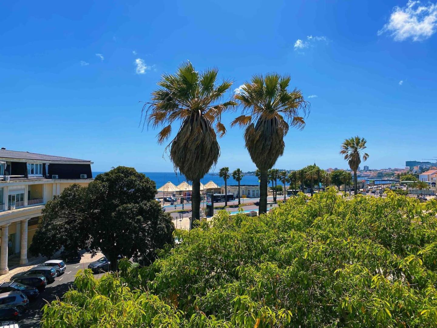 Sea View W Balcony 2 Mins Walk To Beach & Casino Estoril Buitenkant foto